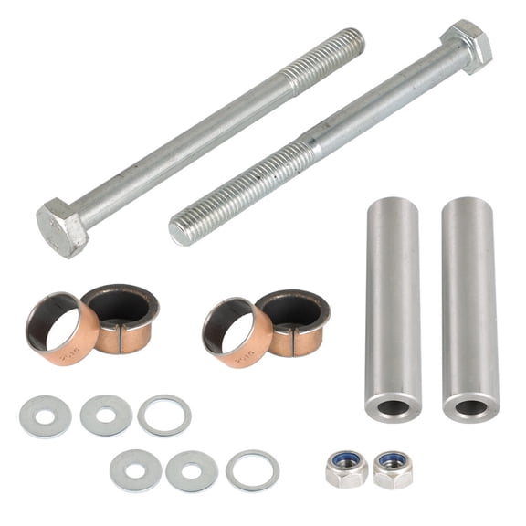 EZGO Golf Cart Replacement Txt/PDS Bushing, Spindle, King Pin Tube & Claw Copper Sleeve Kit