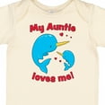 thumbnail image 4 of Inktastic My Auntie Loves Me Narwhal Family Boys or Girls Baby Bodysuit, 4 of 5