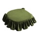 thumbnail image 2 of Cojín para silla de comedor antideslizante de 45 x 45 cm, tatami suave y cuadrado. Verde claro, 2 of 8