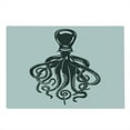 thumbnail image 2 of Octopus Cutting Board, Animal Contemporary Design Nautical Aquatic Character Illustration, Decorative Tempered Glass Cutting and Serving Board, Large Size, Charcoal Grey White, by Ambesonne, 2 of 5