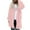 Pink, variant on fartey Womens Fuzzy Sherpa Hooded Cardigan Coat Winter Double Fleece Open Front Jacket Coat Plush Warm Plus Size Button Down Outwear, S-5XL