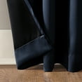 thumbnail image 6 of Sun Zero Oslo Extreme 100% Blackout Grommet Curtain Panel, 52"X108", Navy Blue, 1-Piece Single Panel, 6 of 10