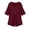 Red, variant on Zynoxe Womens 2 Piece Outfits Fashion V Neck Short Sleeve Top Elastic Waist Shorts Set Lightweight Breathable Summer Sets Versatile Casual Loose Solid Color Casual Loungewear with Pockets S