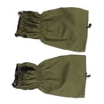 thumbnail image 3 of 1 par de polainas de tela Oxford impermeables, resistentes a la arena y transpirables, para botas de nieve, para senderismo, escalada, color verde militar., 3 of 14