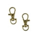 thumbnail image 3 of 10 piezas de broche de langosta giratorio Clips ganchos a llavero bolsa DIY artesanía llave, 3 of 6