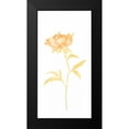 thumbnail image 2 of Vess, June Erica 14x24 Black Modern Framed Museum Art Print Titled - Bouquet Blush II, 2 of 5