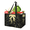 Multicolor 2, variant on Black White Mushroom Reusable Grocery Bags, Foldable Shopping Bags for Groceries with Handles, Large Grocery Tote for Kitchen, Market, Car Trunk, Picnic