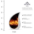thumbnail image 2 of SUBSH Fire Cremation Urn Human - Urn For Ashes Adult - Funeral Urn For Human Ashes Adult -Pack Of 1- Ash Keepsake - Cremation Urns Small - Adult Urn - Ashes Urns Human Remains, 2 of 2