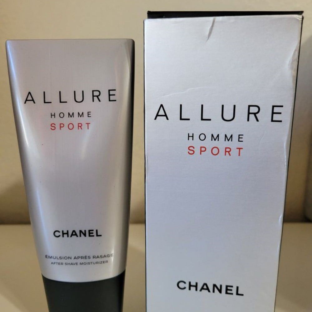 Chanel Allure Homme Sport Emulsion After Shave Moisturizer, 3.4 oz