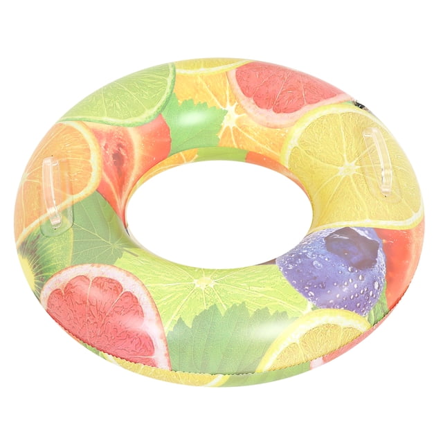 Flotador inflable de frutas para niños, flotador circular para piscina, juguetes para piscina, entrenadores