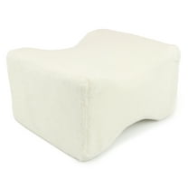 Orthopedic Grade Foam Leg Knee Spacer Bed Pillow - Helps Alleviate Pregnacy Pain - Leg Pillow, White