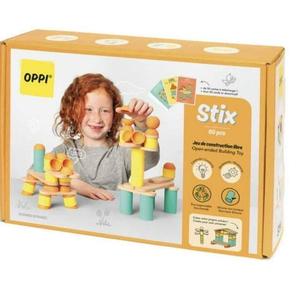 Oppi Toys - Stix - 60 Pieces