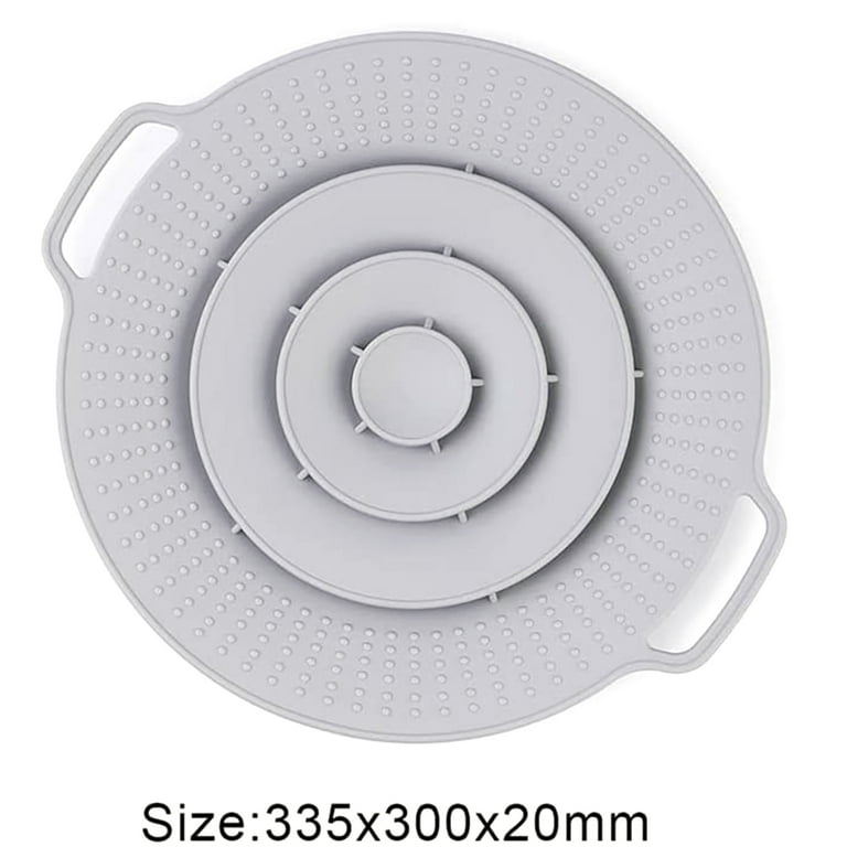 Boil Over Spill Stopper, Silicone Pot Cover Lid Safeguard, Handy