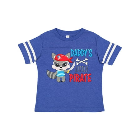 

Inktastic Daddy s Little Pirate Cute Raccoon with Sword Gift Toddler Boy or Toddler Girl T-Shirt