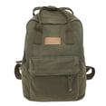 thumbnail image 1 of Mochila para Hombre Y Mujer Mochila Escolar Lona Algodón Mochila (verde Retro), 1 of 9