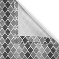 thumbnail image 5 of Ambesonne Grey and White Grommet Curtain, Geometric Ombre, 50" x 72", Charcoal Grey Pale Grey, 5 of 6