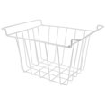 thumbnail image 4 of Freezer Organizer Bin Metal Wire Storage Baskets with Handles Space-Saving Wire Baskets for Kitchen Pantry Garage Cabinet Closets, 4 of 8