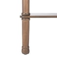 thumbnail image 7 of SAFAVIEH Tinsley Solid Rustic Square Accent Table, Brown, 7 of 7