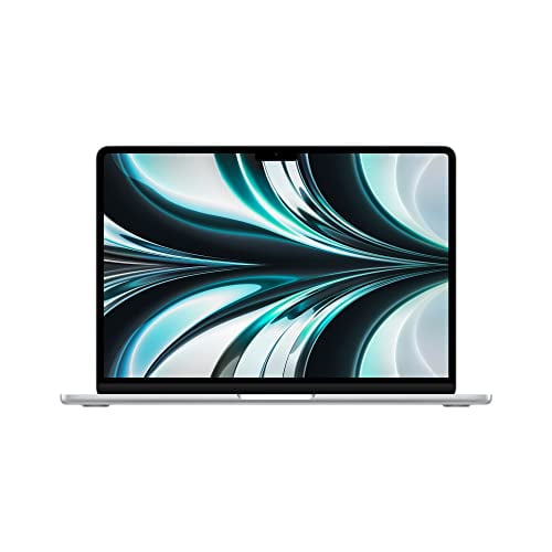 Open Box Restored Premium Apple MacBook Air Laptop with M2 chip: 13.6-inch Liquid Retina Display, 8GB RAM, 512GB SSD Storage, Silver 2022