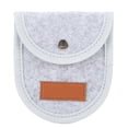 thumbnail image 2 of Plectrum Holder Case, Wool Felt Anti-Falling Guitar Pick Bag Pouch Durable Portable  For Storage Black,Grey, 2 of 8