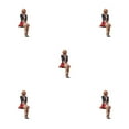 thumbnail image 3 of Transemion Hand Painted 1/64 Bench People Model Movie Props Miniature Layout Decor Beautifully Crafted Dioramas Micro Girl 5Set, 3 of 6