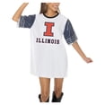 thumbnail image 2 of Women's Gameday Couture  White Illinois Fighting Illini Full Sequin Jersey Dress, 2 of 4