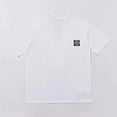 thumbnail image 3 of T-shirt à Manches Courtes pour Hommes, Version Correcte d'Été en Pierre, Impression Petite Étiquette, Col Rond, Île Île 1 TTG, 3 of 6