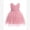 Pink, variant on Toddler Flower Girl Dress Baby Butterfly Ruffle Tulle Tutu Dress Princess Birthday Party Pageant Formal Wedding Prom Gown Blue