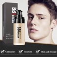 thumbnail image 4 of BB Cream For Men 24H Natural Coverage Moisturizer Oil Control Pore Minimizer All Skin Types Lightweight Non Sticky Face Base Makeup, 4 of 8
