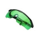 thumbnail image 3 of Gafas de seguridad láser verde para láser de protección UV con luz infrarroja 190-420/900-1700nm para gafas de grabado láser protección ocular JAMW Sencillez, 3 of 4
