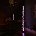 thumbnail image 2 of 13" In Exposed Multi-Colored Rope Led Namiri Column Table Lamp, 2 of 4