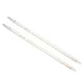 thumbnail image 1 of Pipetas de gotero graduadas 2 piezas 25ml reutilizables de vidrio borosilicato para transferencia de líquidos para laboratorio, química, transparente, 1 of 5