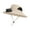 Beige, variant on Solar-Powered Cooling Hat With Ventilation Fan, Wide Brim Sun Cover for Hiking Fishing Outdoor Adventures