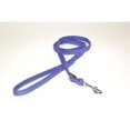 thumbnail image 1 of Dogline 4-Feet Soft Padded Durable Microfiber Dog Leash, 3/8-Inch, Purple, 1 of 3