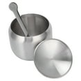 thumbnail image 2 of Ensemble de Pots à Épices en Acier Inoxydable 304 Contenant pour Sel Sucre Poivre, 2 of 5