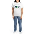 thumbnail image 4 of CafePress - Irish EMT Property Women's Light Pajamas - Women's Short Sleeve Print T-Shirt and Pants Light Cotton Pajama Set, 4 of 7