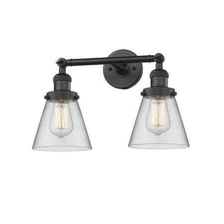 

Innovations Lighting 208 Small Cone Small Cone 2 Light 16 Wide Bathroom Vanity Light -