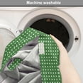 thumbnail image 2 of Saint Patricks Day Dog Crate Cover, Traditional Shamrock Leaves Irish Culture Spring Greeting Folk, Easy to Use Pet Kennel Cover Small Dogs Puppies Kittens, 7 Sizes, Fern Green and White, by Ambesonne, 2 of 6