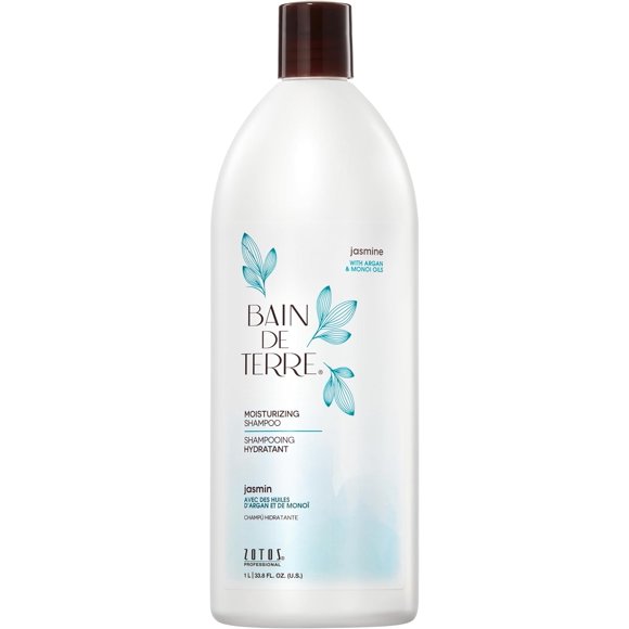Bain de Terre Shampooing Hydratant au Jasmin 1 L