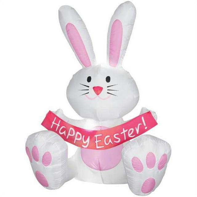 Occasions SS46554G Happy Easter Bunny Costumes pour Toutes Airblown 4 Po.