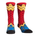 thumbnail image 2 of Rock Em Elite Wonder Woman Hyper Suit Super Hero Crew Socks, 2 of 2