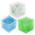 thumbnail image 1 of Random 1 Pcs 3D Cube Puzzle Money Maze Bank Saving Coin Collection Case Box Fun Brain Game, 1 of 6