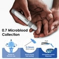 thumbnail image 5 of G-425-3 Glucose Monitor Kit, Blood Sugar Monitor with 100 Test Strips &100 Lancets for Diabetes Testing, High Accuracy Blood Glucose Meter with Auto Eject, No Coding & Large LCD for Seniors, 5 of 7