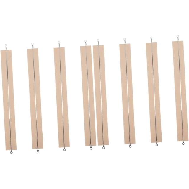 8 Pcs Machine de Scellage Fil Chauffant Machine de Scellage Pièces de Scellage à Impulsion Kits de Réparation Élément Chauffant Bandes Chauffantes Sac en Plastique Chiffon Manuel