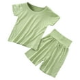 thumbnail image 1 of Girls Pajamas Pure Skin Friendly Middle Young Top Clogs Household Clothing Set, 1 of 5