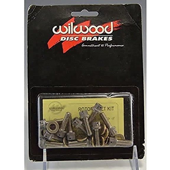Wilwood Bolt Kit - Hat/Rotor 1/4-28x.75 12 Pt Stainless - 230-8217