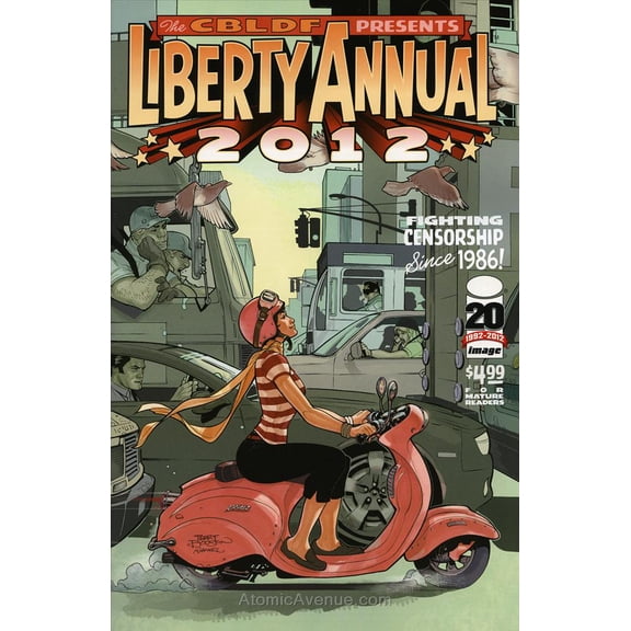 CBLDF Presents, The: Liberty Comics Annual #2012B VF ; Image Comic Book