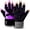 Violet, variant on Women's Weight Lifting Gloves with Wrist Support Padded Half Finger Gym Workout Gloves for Fitness Exercise