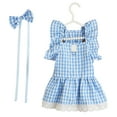 thumbnail image 1 of Vestido de perro Vestido a rayas para perros, Ropa para perros pequeños Niña, Traje de verano ligero para mascotas, Ropa para gatos, vestidos para perros para perros pequeños, 1 of 5