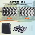 thumbnail image 2 of Alfombra de exterior Rug Favoyard, impermeable y reversible, 152 x 244 cm, 2 of 6
